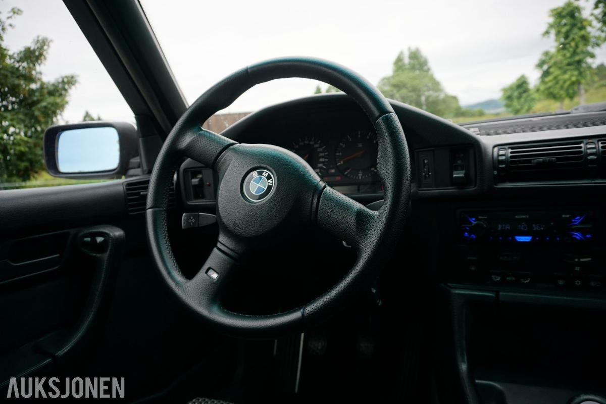 1991 BMW M5 3.5-315 - Eu-godkjent til 08/26 - Km: 206400